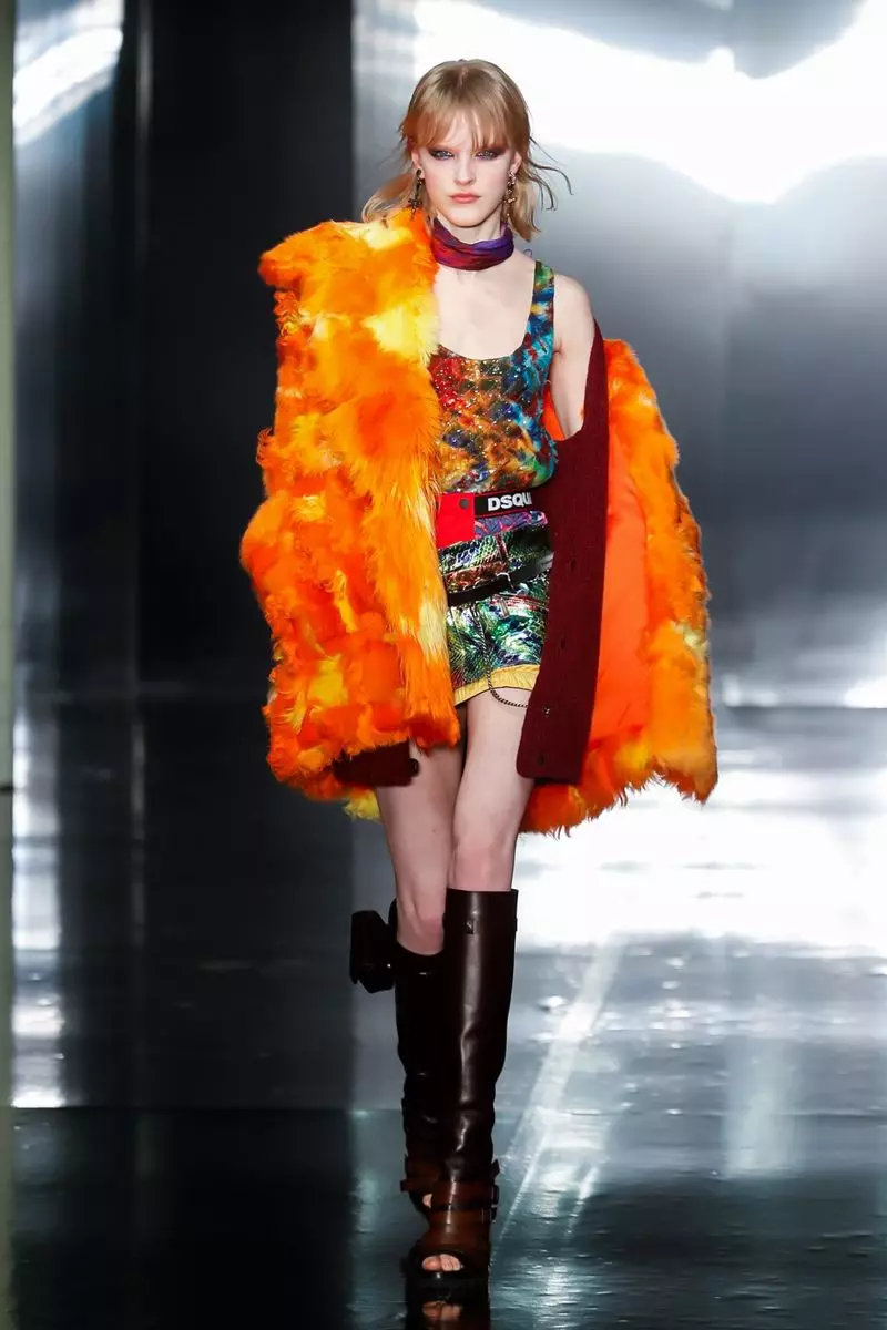 Dsquared2 vīriešiem un sievietēm, rudens ziema 2019, Milāna15