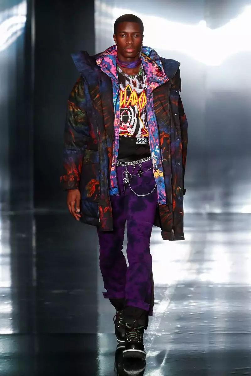 Dsquared2 Hombres y Mujeres Otoño Invierno 2019 Milán18