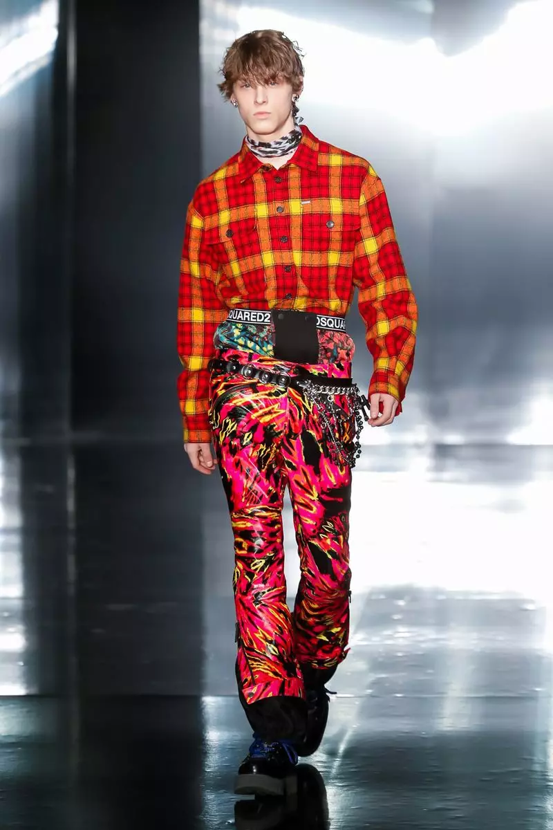 Dsquared2 Эрэгтэй, эмэгтэй намар өвөл 2019 Милан2