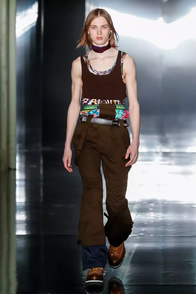 Banna le Basali ba Dsquared2 Mariha a 2019 Milan20