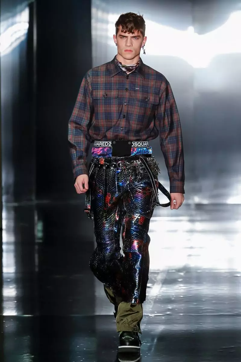 Dsquared2 эрэгтэй, эмэгтэй намар өвөл 2019 Милан24