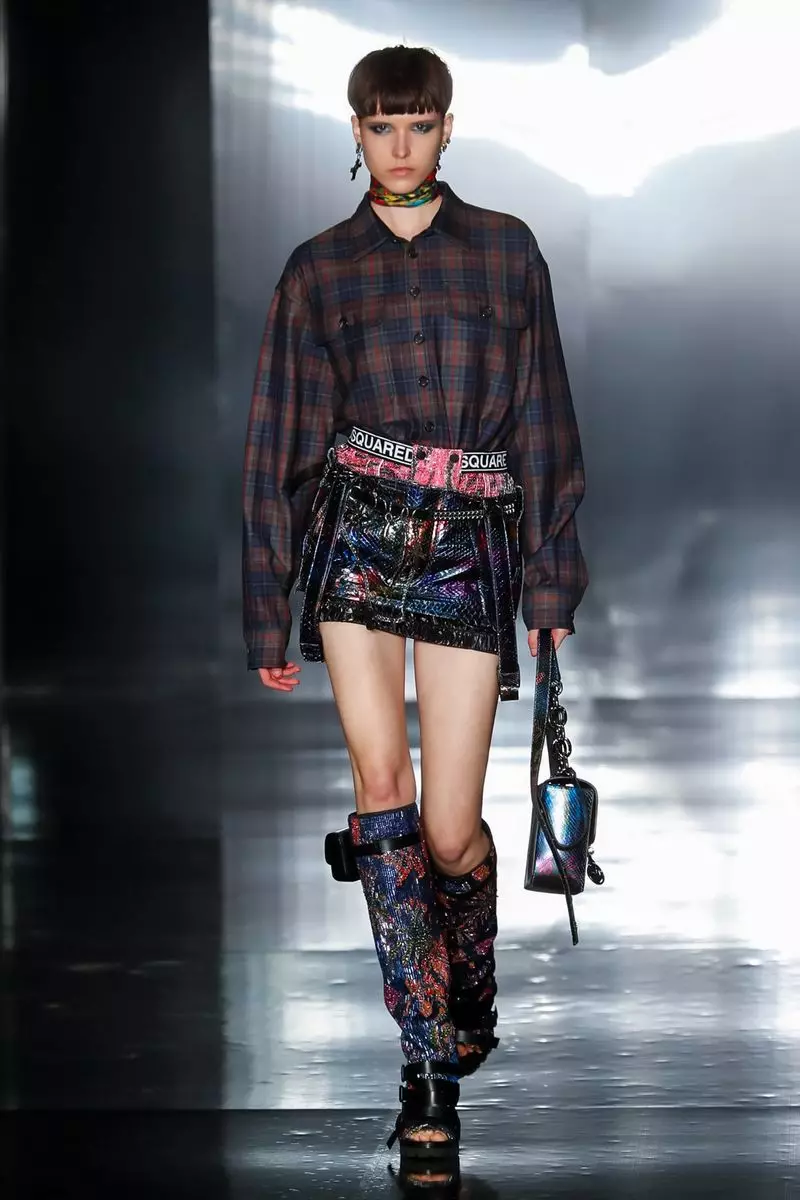 Dsquared2 පිරිමි සහ ගැහැණු වැටීම ශීත ඍතුව 2019 Milan26