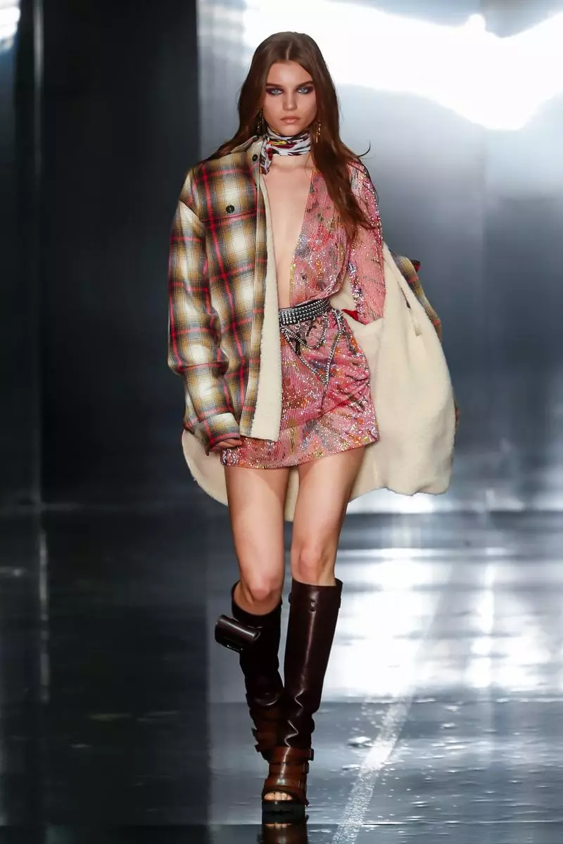 Dsquared2 vīriešiem un sievietēm, rudens ziema 2019, Milāna36