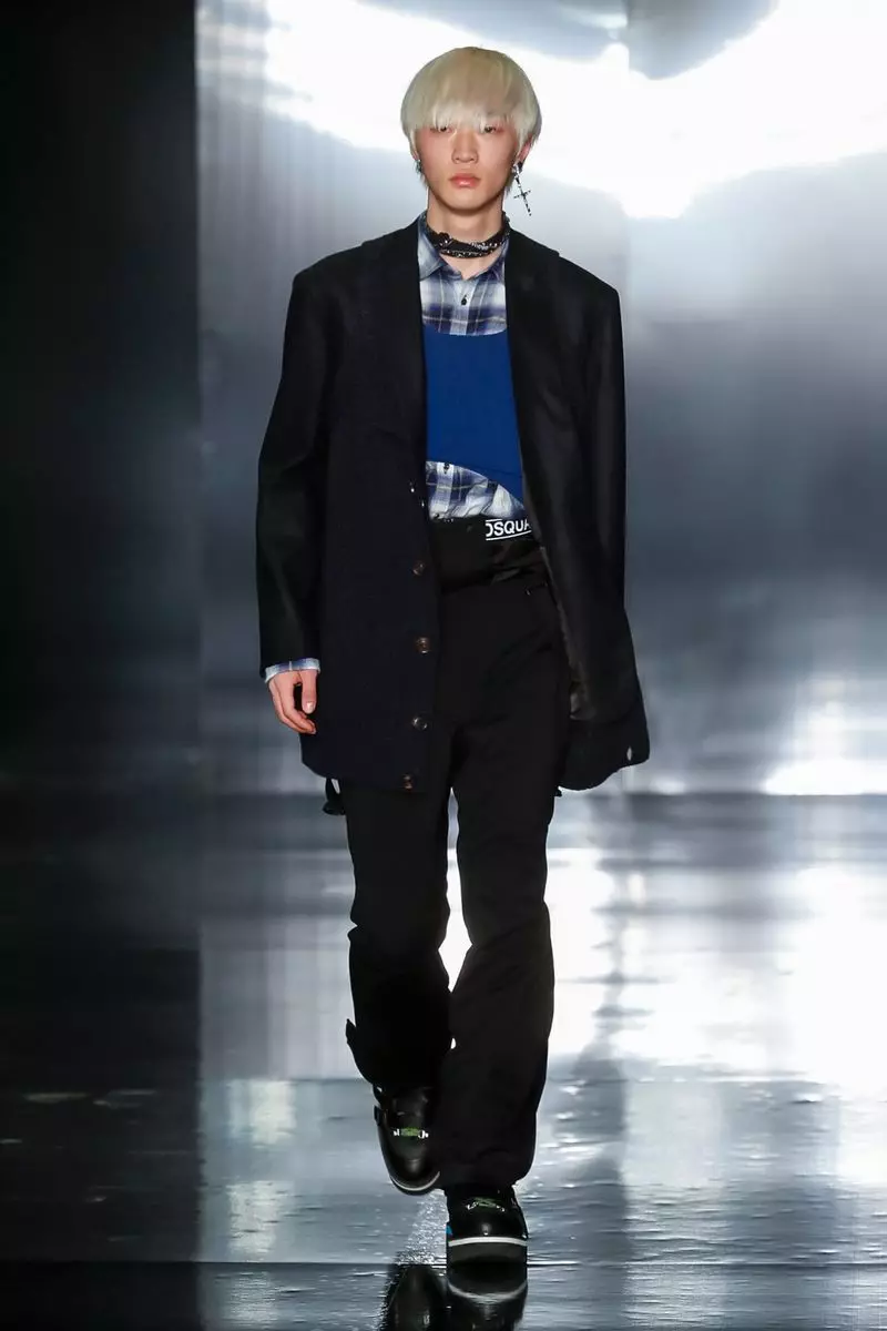 Dsquared2 ерлер мен әйелдер күзгі қыс 2019 Милан46