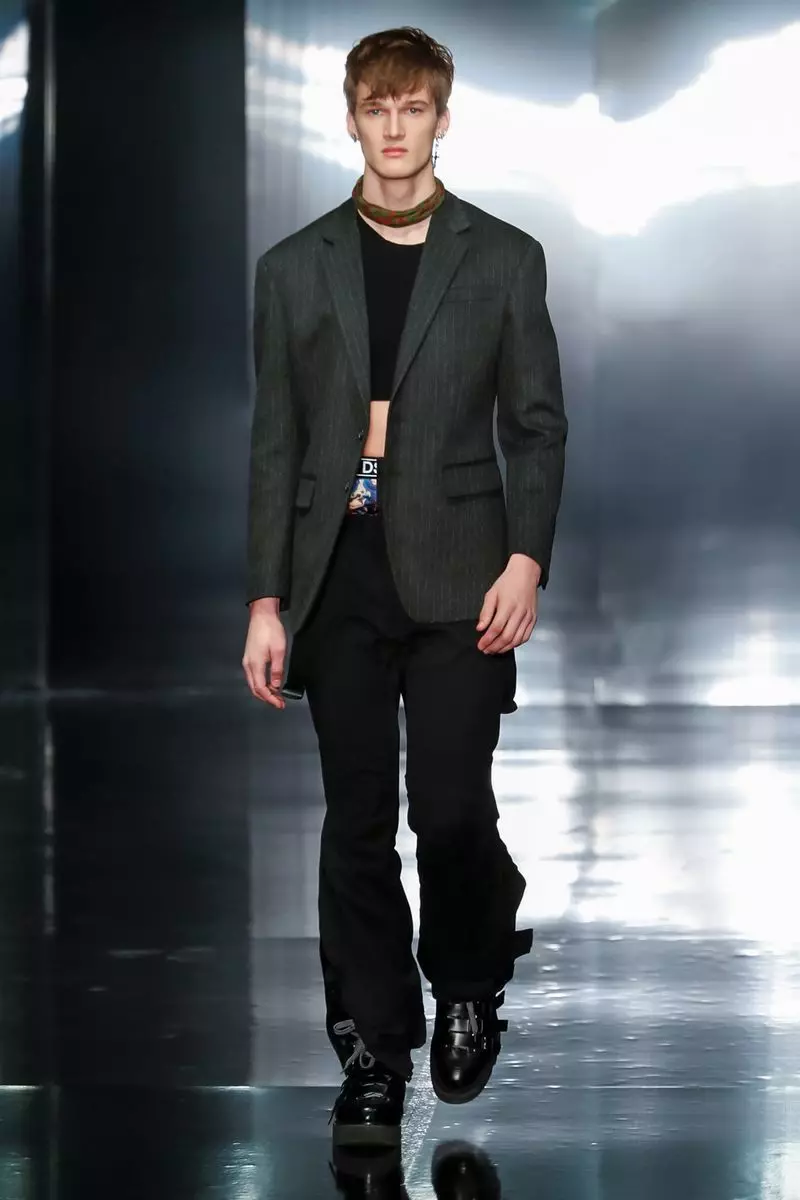 Dsquared2 Maza & Mata Faɗuwar hunturu 2019 Milan49