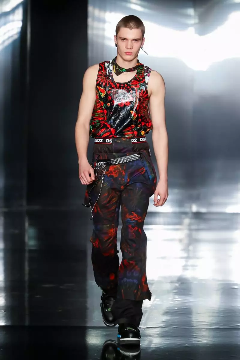 Dsquared2 Pria & Wanita Musim Gugur Musim Dingin 2019 Milan7