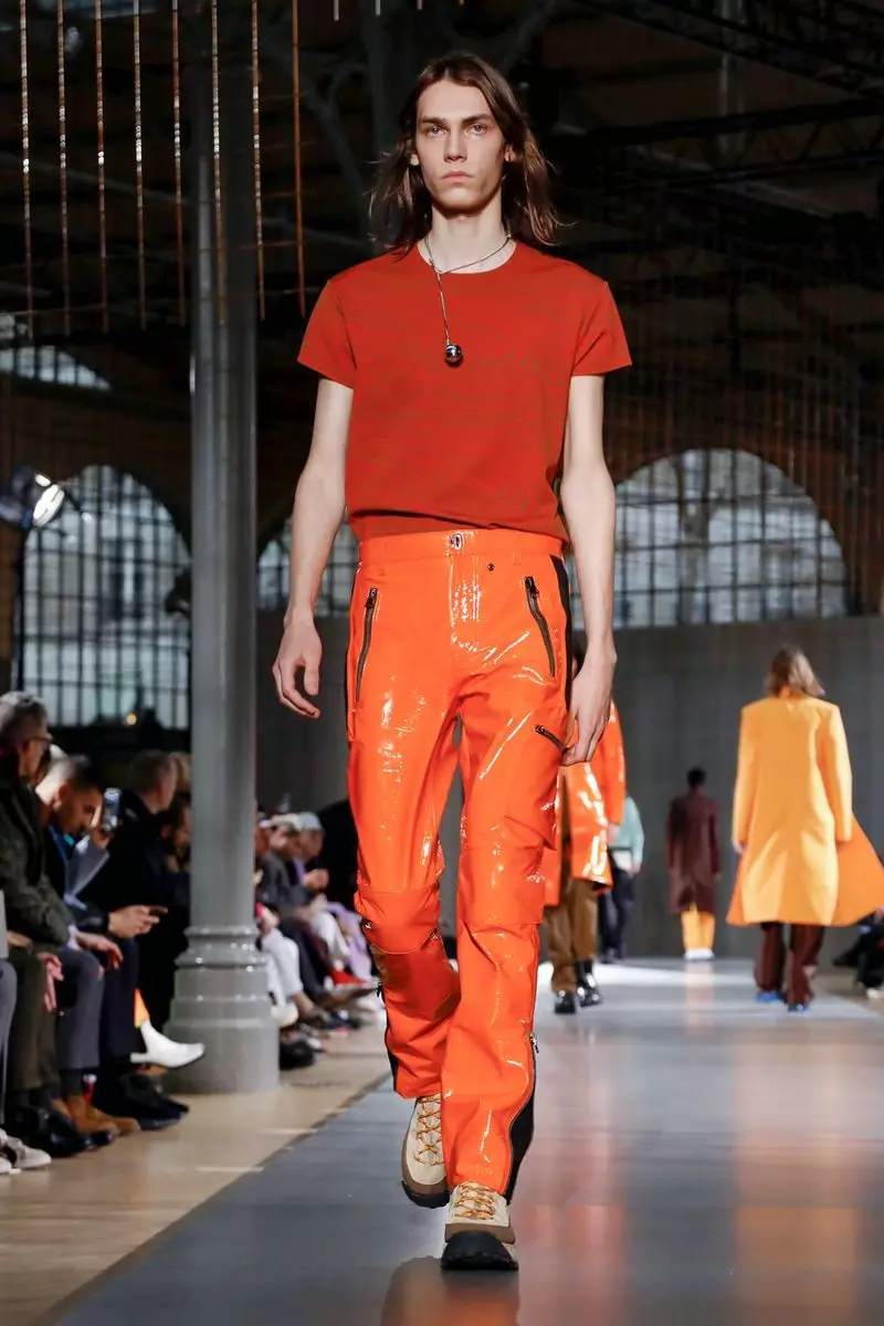 Acne Studios vīriešu apģērbi rudens ziema 2019 Parīze17