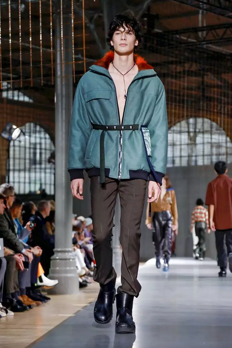 Acne Studios vīriešu apģērbi rudens ziema 2019 Parīze22