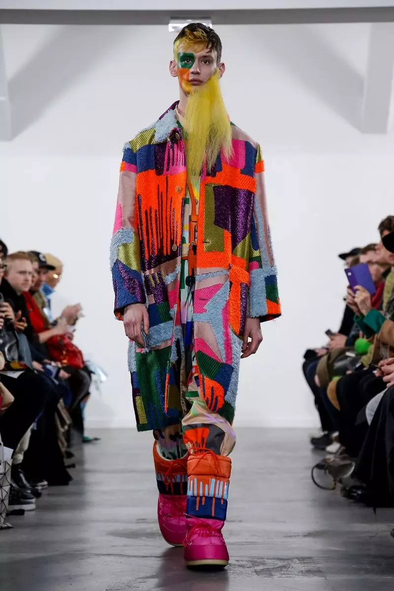 Walter Van Beirendonck férfiruházat, őszi tél 2019 Párizs1