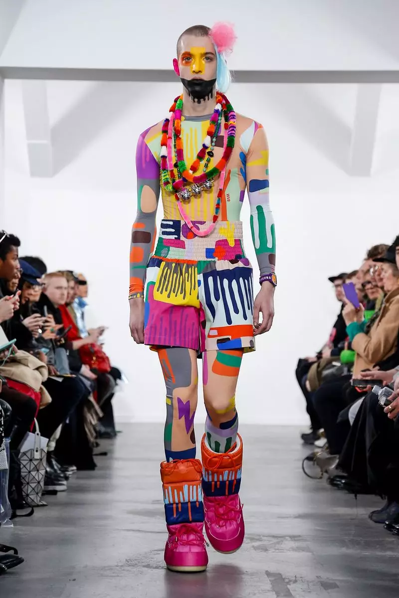 Veshje për meshkuj Walter Van Beirendonck Vjeshtë Dimër 2019 Paris12