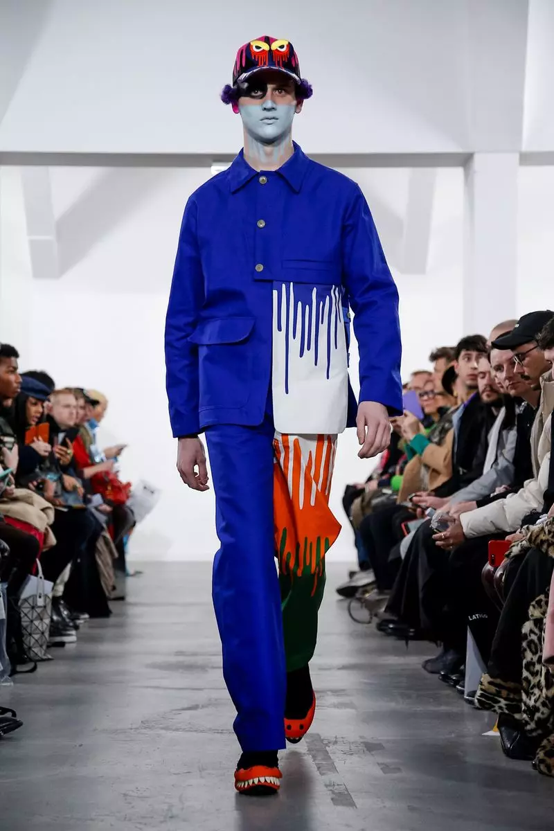 Veshje për meshkuj Walter Van Beirendonck Vjeshtë Dimër 2019 Paris16