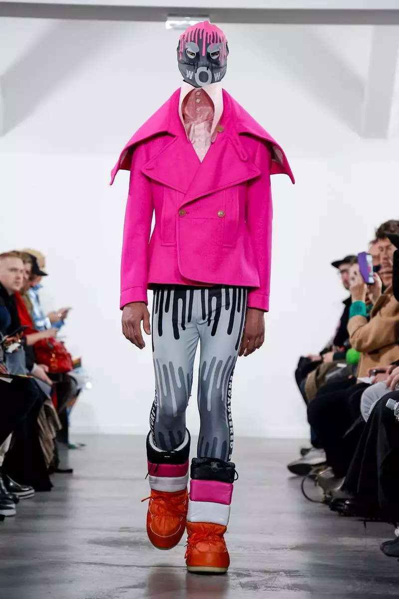 Mavazi ya Wanaume ya Walter Van Beirendonck Majira ya Baridi 2019 Paris21