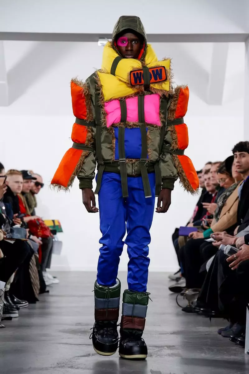 Walter Van Beirendonck férfiruházat, őszi tél 2019 Párizs35