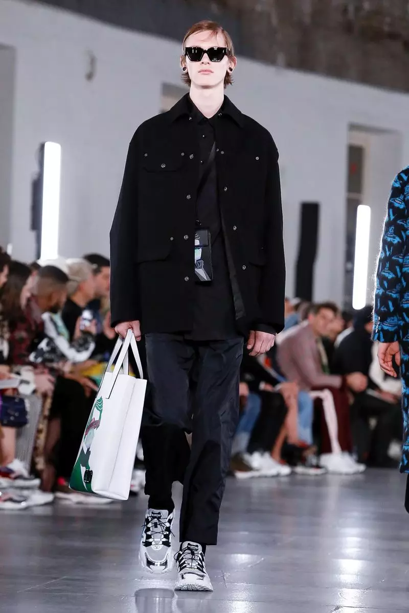 Valentino Menswear Majira ya Baridi 2019 Paris42