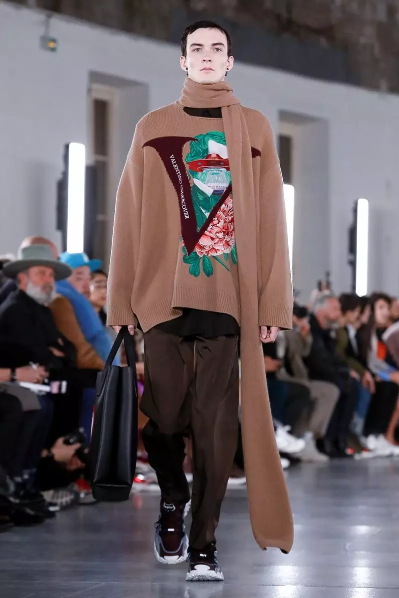 Valentino 2019 秋冬男裝 Paris7