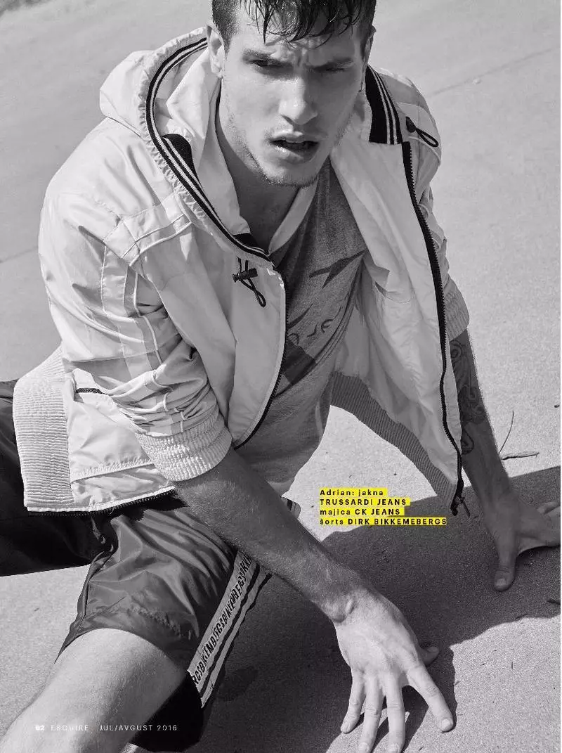 Nathaniel Visser, Adrian Cardoso, Thor Henriksen - Lucas Garcez POR Fabrizio Scarpa PARA Esquire Serbia (2)