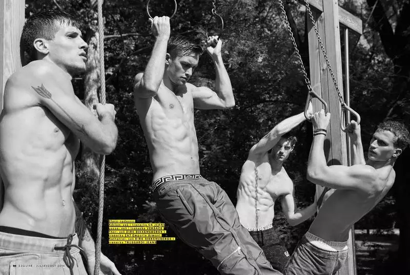 Nathaniel Visser, Adrian Cardoso, Thor Henriksen - Lucas Garcez POR Fabrizio Scarpa PARA Esquire Serbia (6)