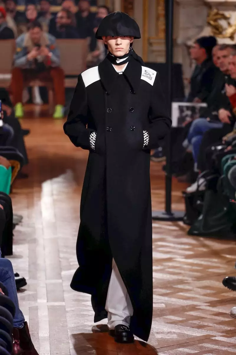 Мужчынская адзенне Raf Simons восень-зіма 2019 Парыж1