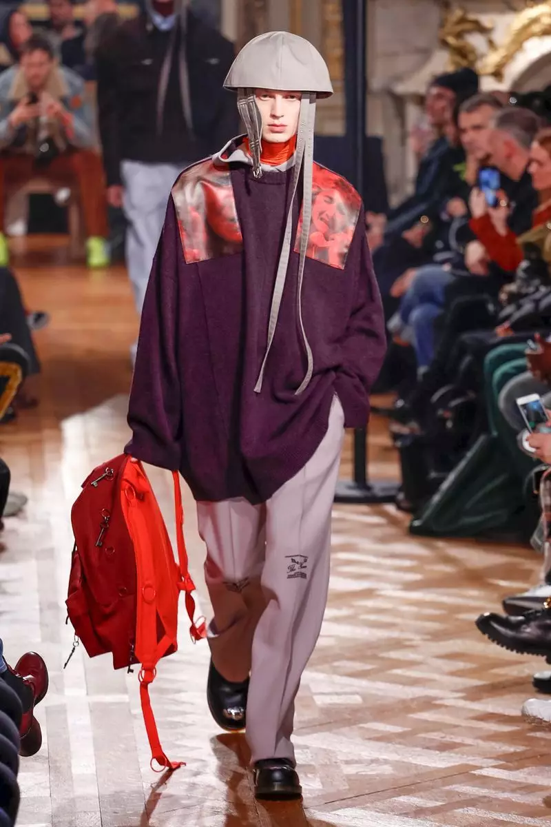 Raf Simons Pakaian Pria Musim Gugur Musim Dingin 2019 Paris37