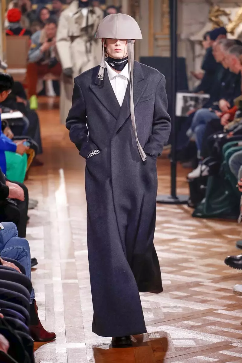 Raf Simons Nguo za Kiume Majira ya Baridi 2019 Paris9