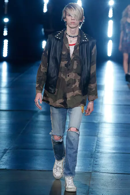 Saint Laurent Spring 2016 Mga Sapot sa Lalaki322