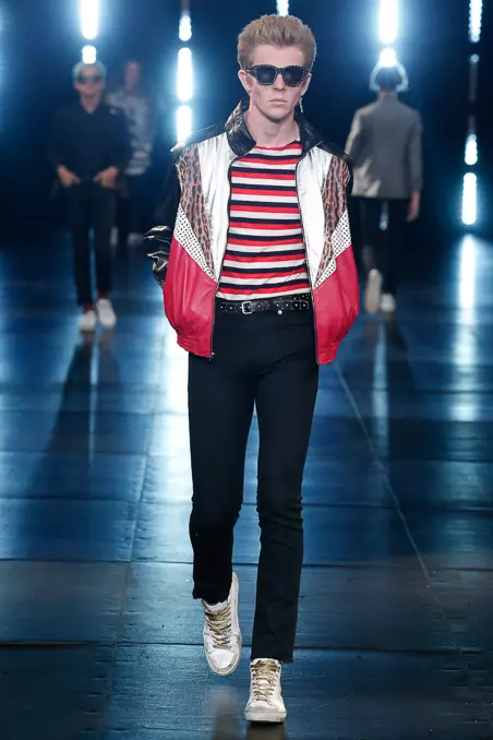 Saint Laurent Frühjahr 2016 Herrenbekleidung328