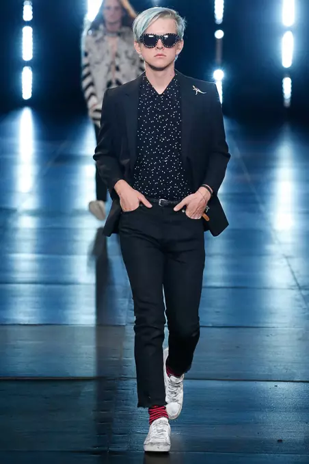 Saint Laurent Frühjahr 2016 Herrenmode329