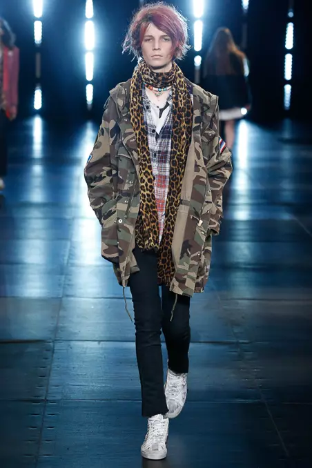 Saint Laurent Wiosna 2016 Odzież męska334