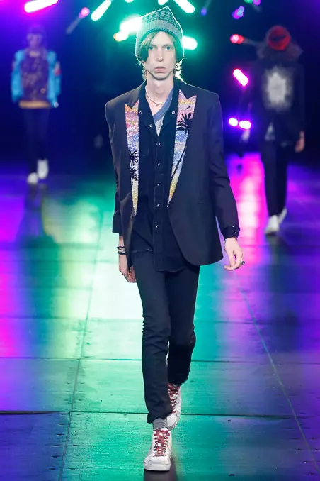 Saint Laurent Caij Nplooj Hlav 2016 Menswear347