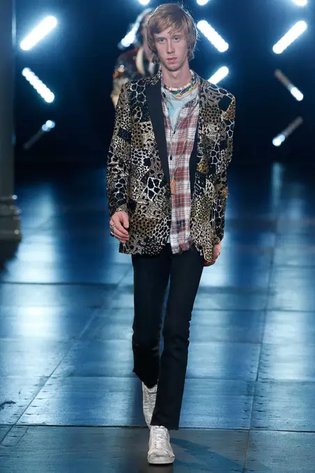 Saint Laurent Caij Nplooj Hlav 2016 Menswear351