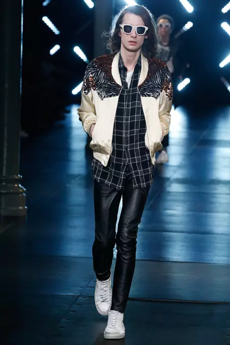 Saint Laurent Весна 2016 Мужская одежда352