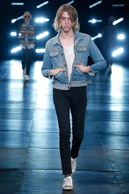 Saint Laurent Caij Nplooj Hlav 2016 Menswear355