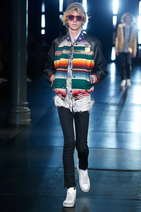 Saint Laurent Caij Nplooj Hlav 2016 Menswear356