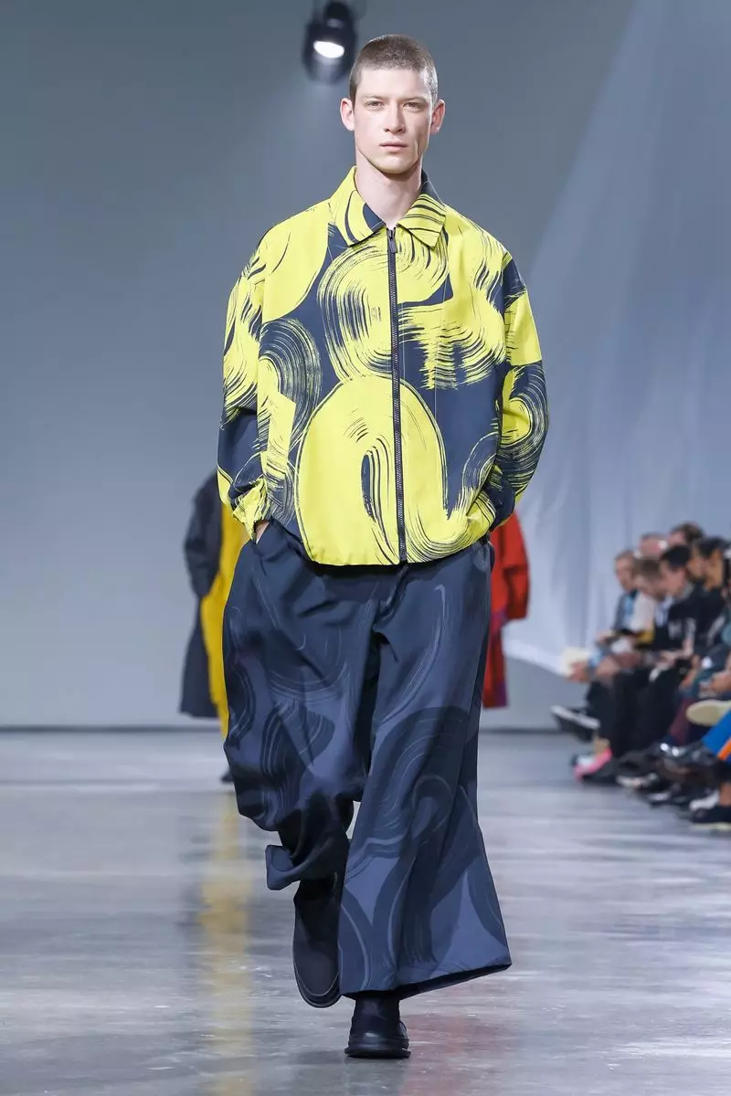 Мужская одежда Issey Miyake осень-зима 2019 Париж28