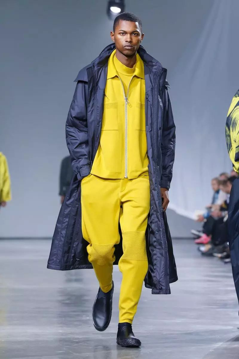 Мужчынская адзенне Issey Miyake восень-зіма 2019 Парыж29