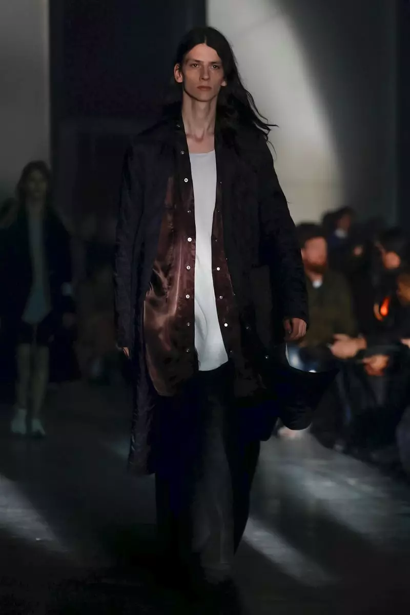 Veshje për meshkuj Rick Owens Vjeshtë Dimër 2019 Paris1