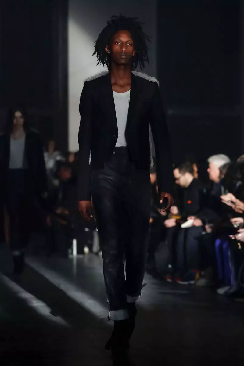 Rick Owens Zvipfeko zveMurume Kudonha Nguva Yechando 2019 Paris10