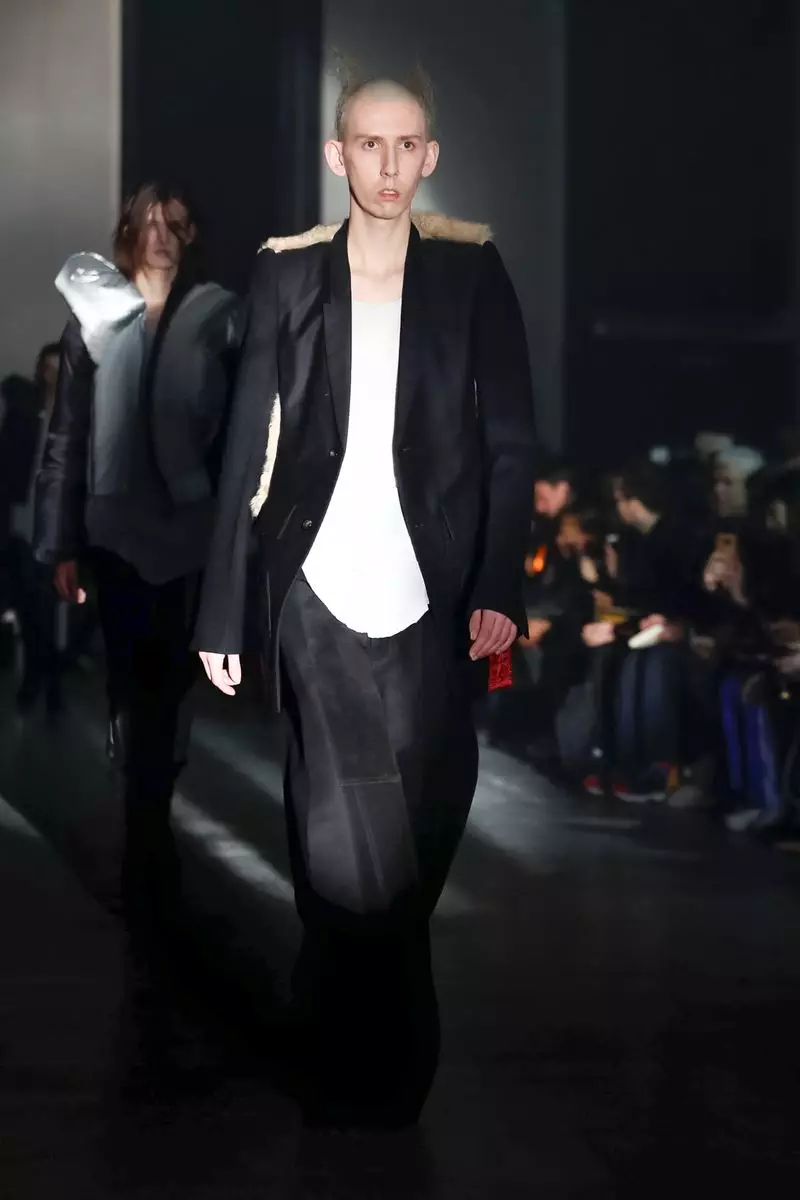 Rick Owens эрэгтэй хувцас 2019 намар өвлийн Парис13