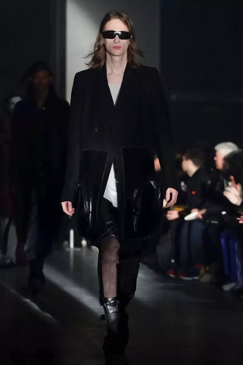 Rick Owens herrafatnaður Haust Vetur 2019 París20