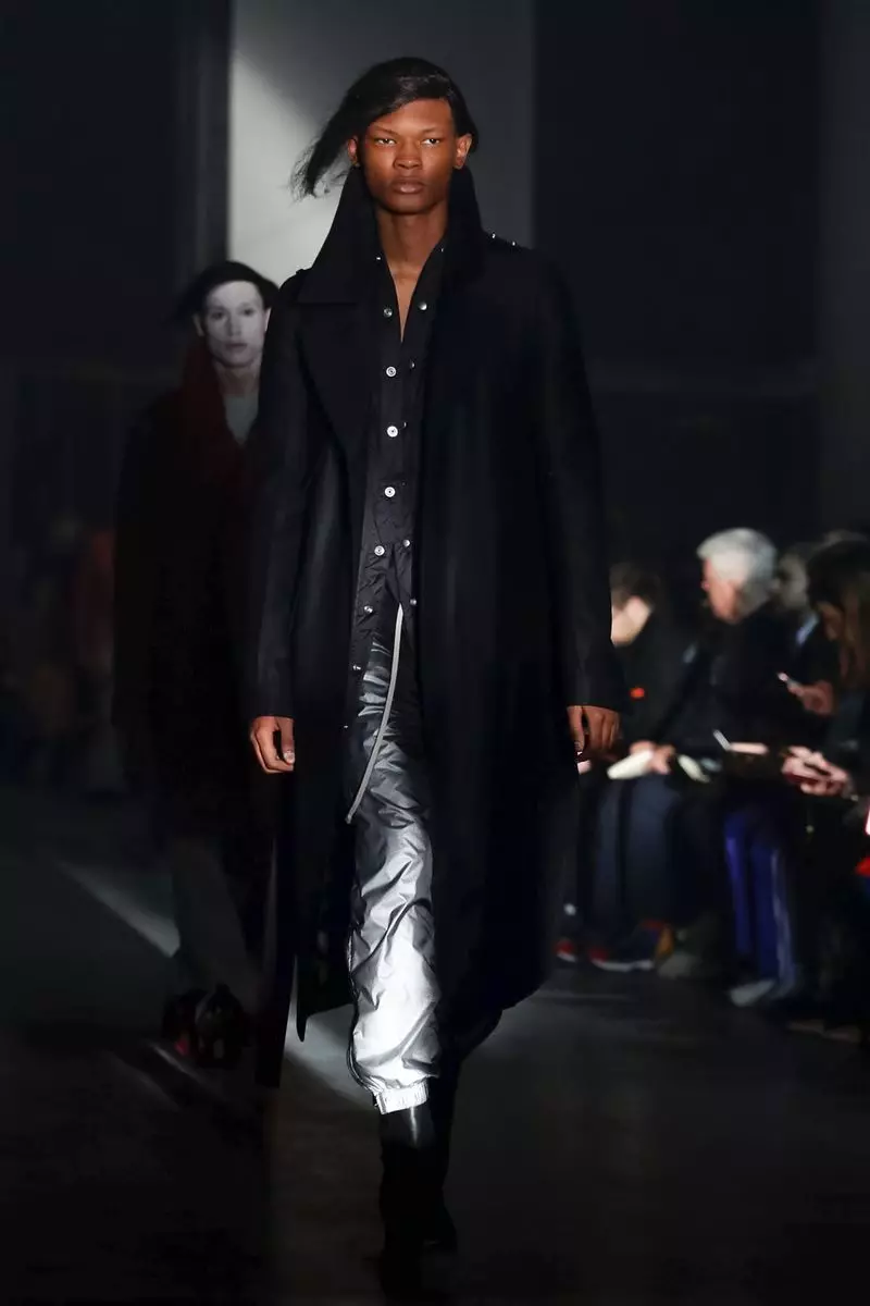 Pánské oblečení Rick Owens podzim zima 2019 Paříž21