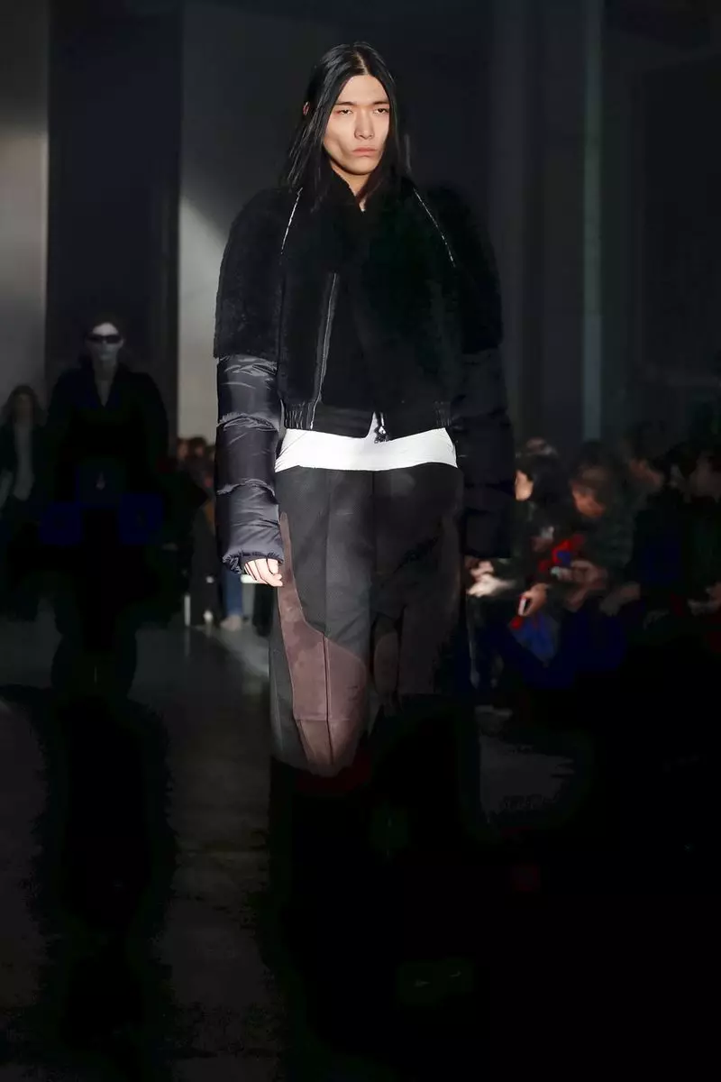 Veshje për meshkuj Rick Owens Vjeshtë Dimër 2019 Paris27