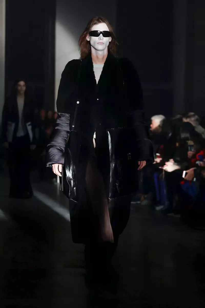 Rick Owens uwe ndị nwoke na-ada n'oge oyi 2019 Paris28