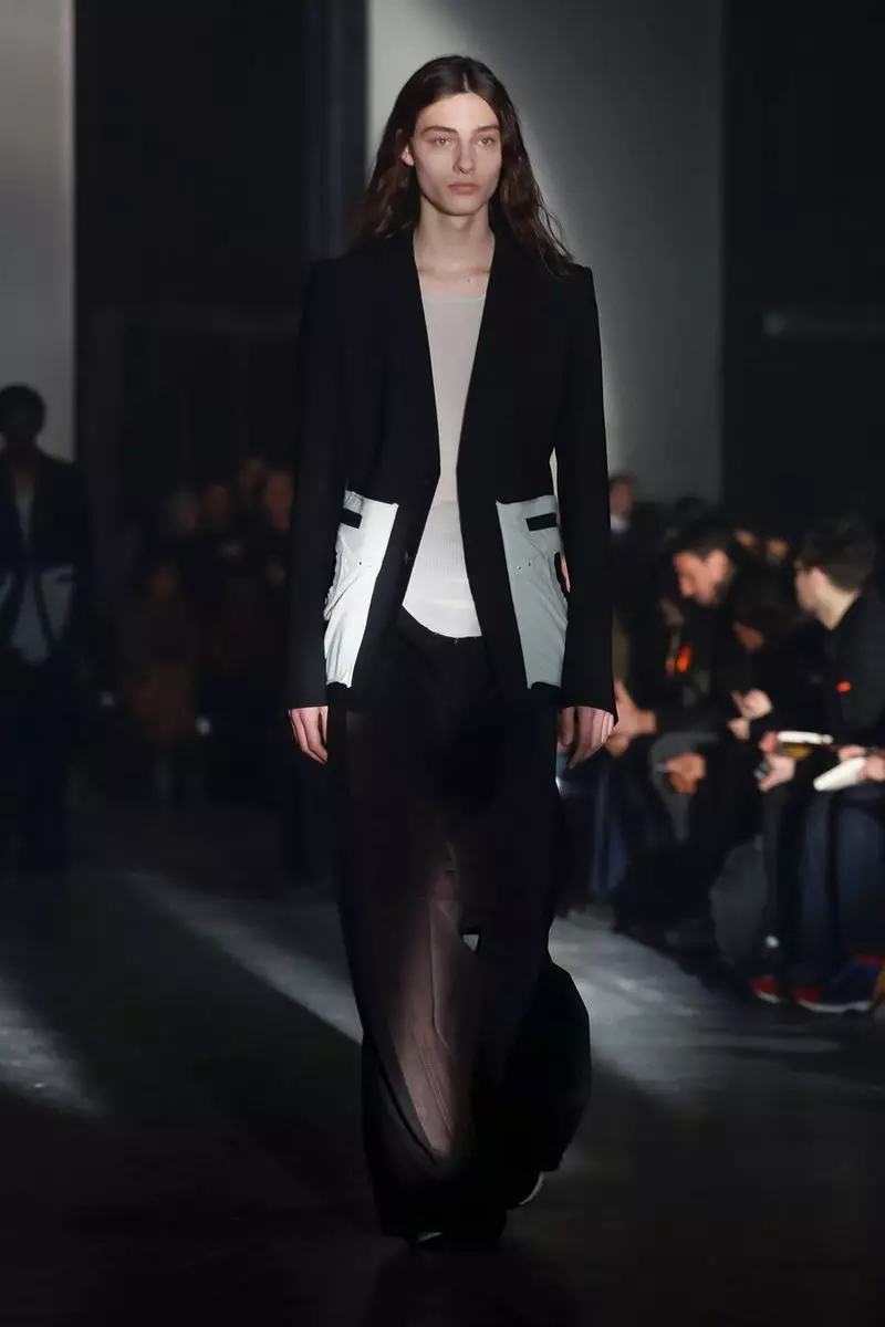 Rick Owens uwe ndị nwoke na-ada n'oge oyi 2019 Paris29