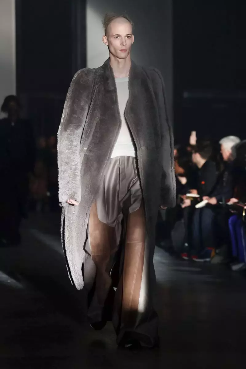 Veshje për meshkuj Rick Owens Vjeshtë Dimër 2019 Paris35