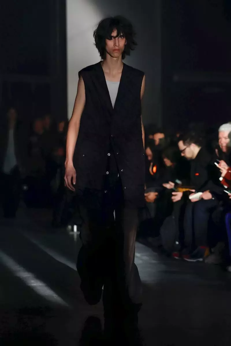 Veshje për meshkuj Rick Owens Vjeshtë Dimër 2019 Paris47