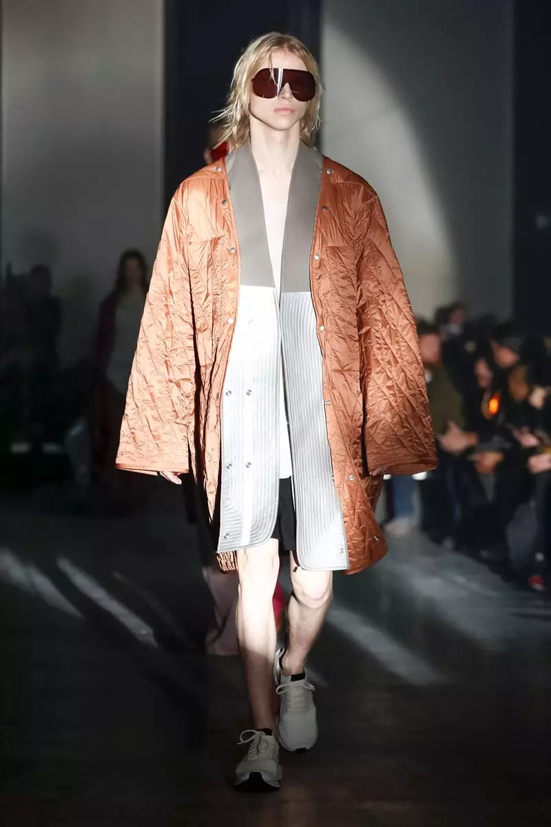 Veshje për meshkuj Rick Owens Vjeshtë Dimër 2019 Paris6