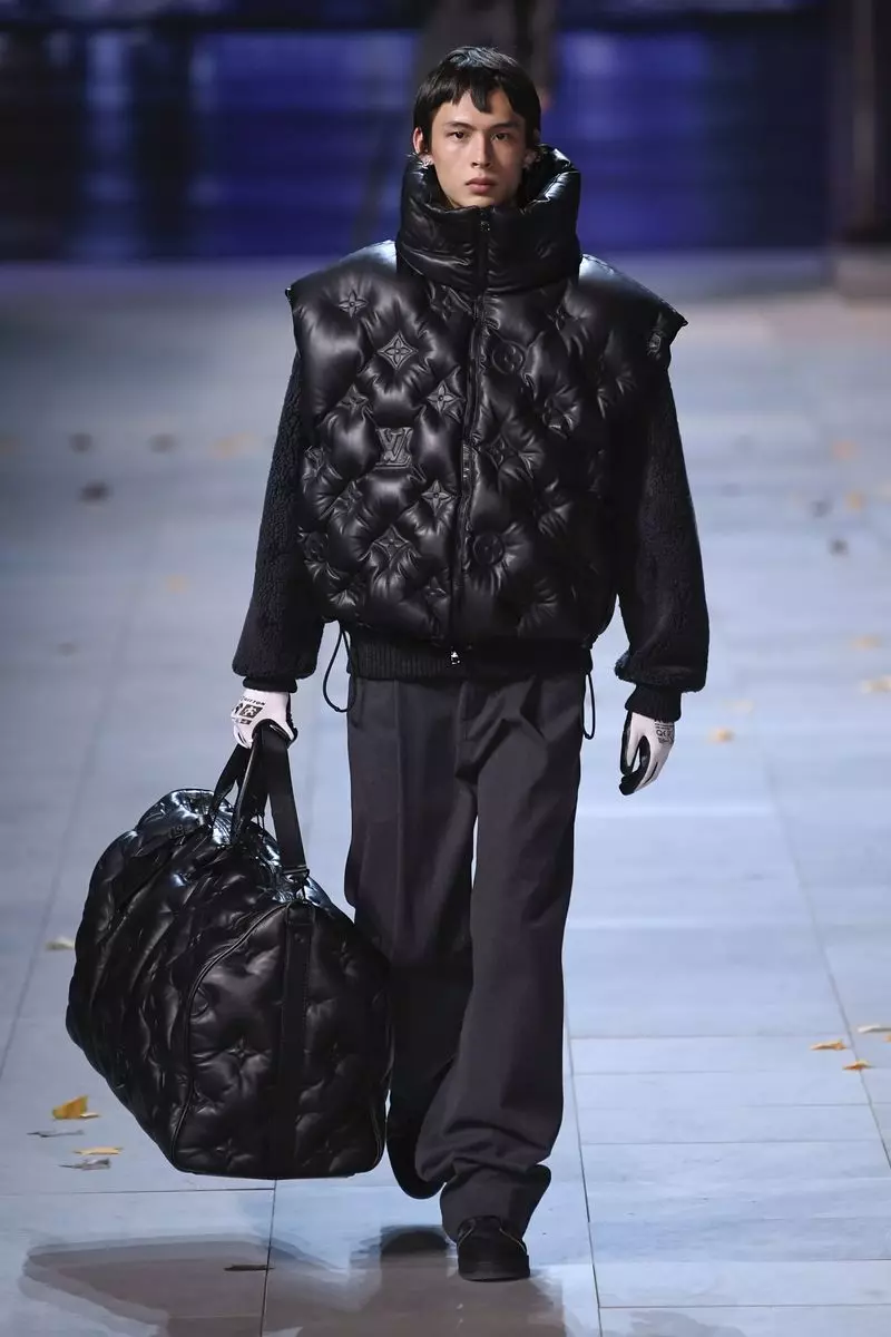 Veshje për meshkuj Louis Vuitton Vjeshtë Dimër 2019 Paris14