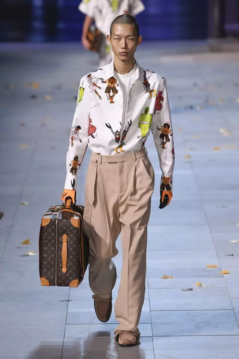 Louis Vuitton Gizonezkoen arropa 2019ko udazken-negua Paris51