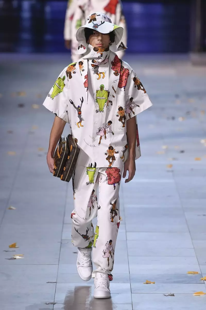 Nguo za Kiume za Louis Vuitton Majira ya Baridi 2019 Paris52