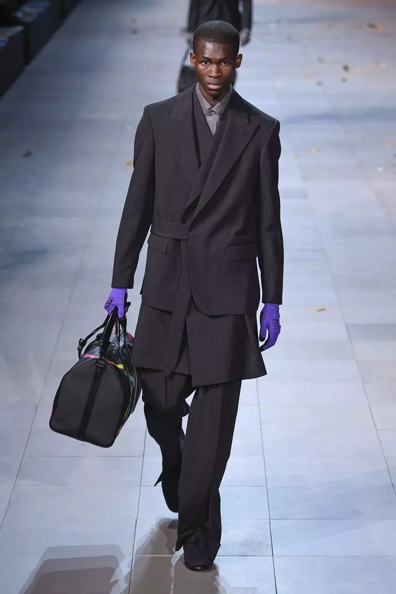 I-Louis Vuitton Menswear Ekwindla Ebusika 2019 Paris8